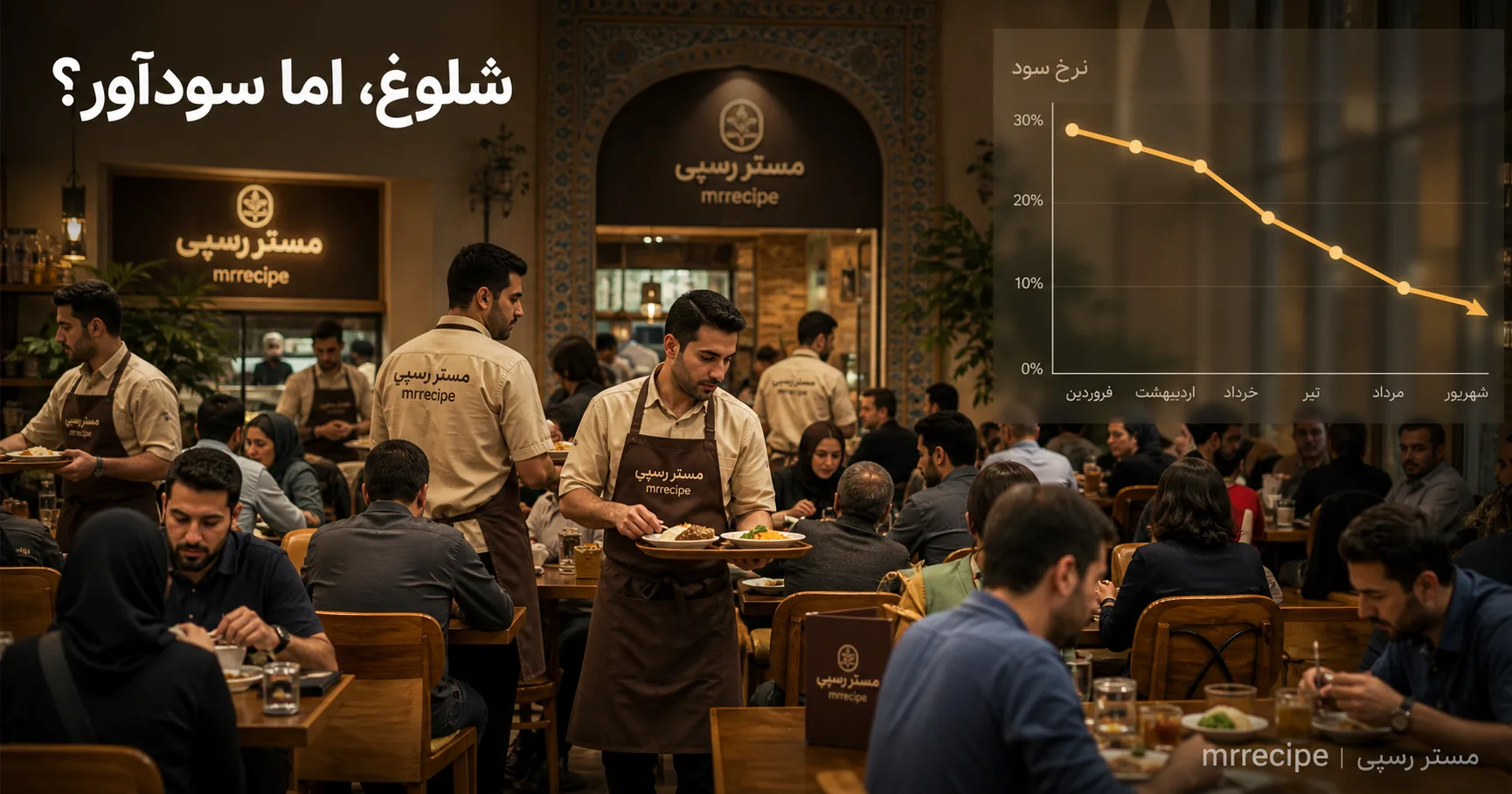 رستوران شلوغ، سود کم؛ پشت پرده این تناقض چیست؟